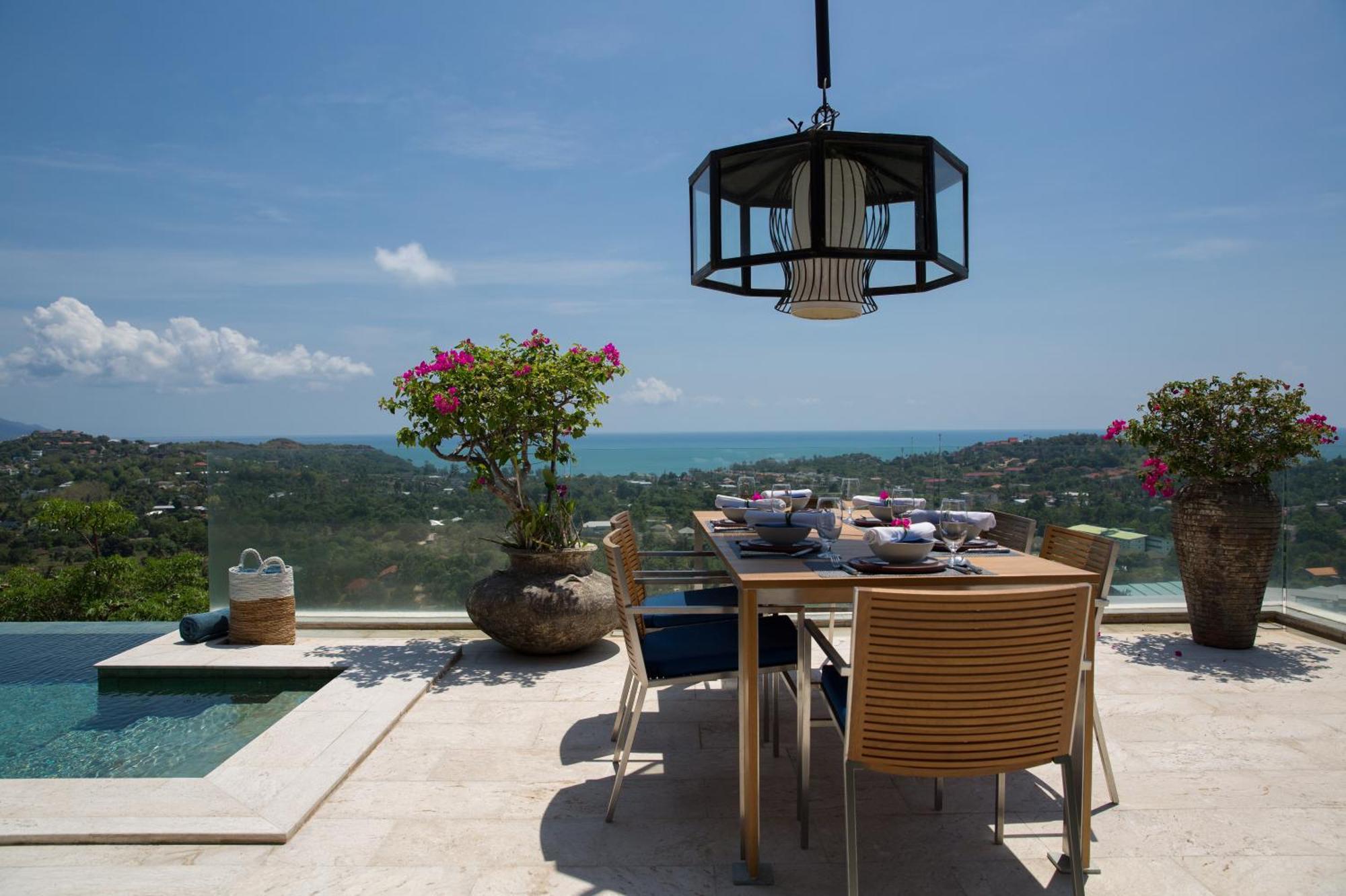 Villa Belle - Fully Serviced Private Sea View Villa With An Award Winning In-House Cook Choeng Mon 外观 照片