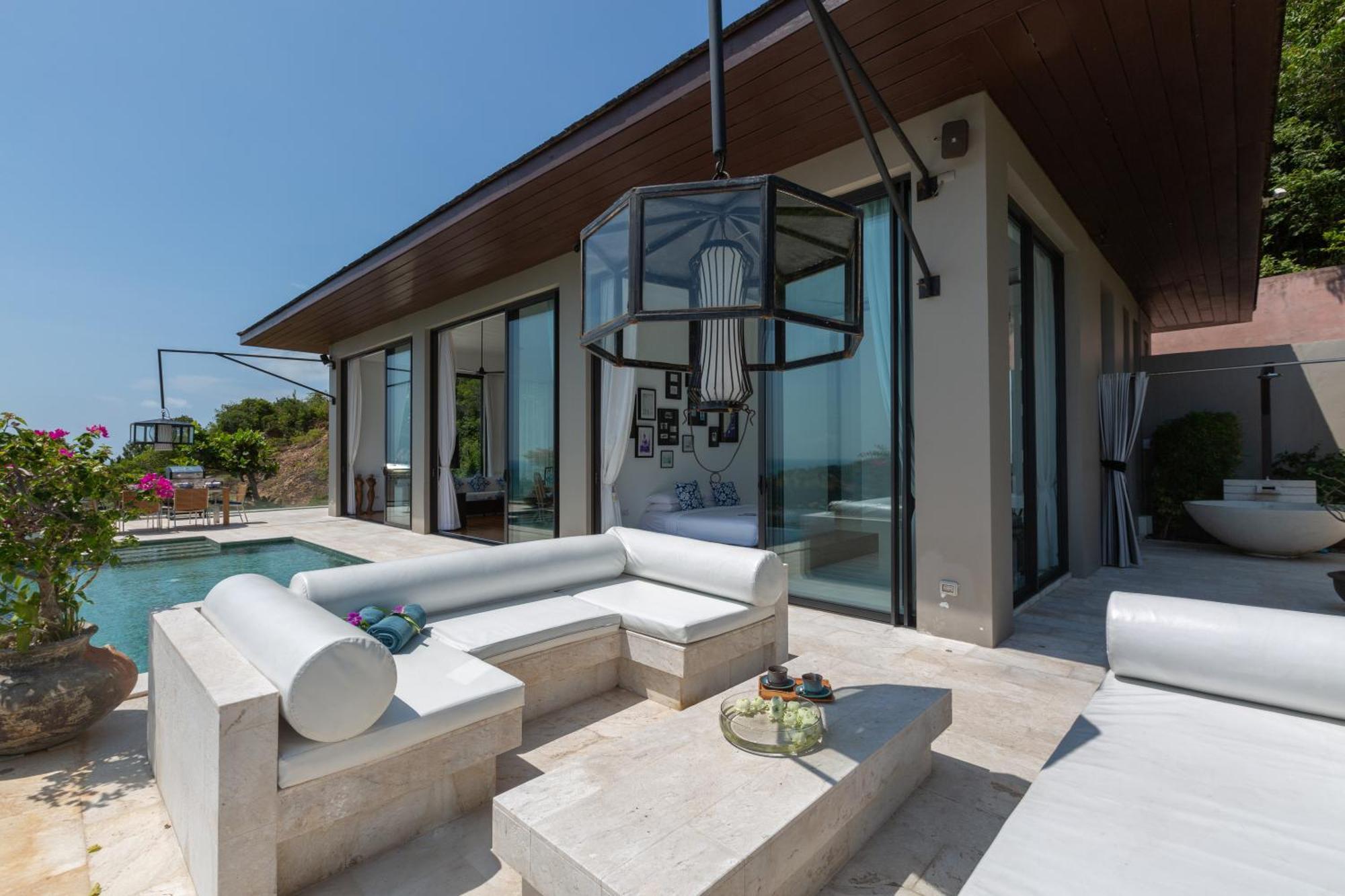 Villa Belle - Fully Serviced Private Sea View Villa With An Award Winning In-House Cook Choeng Mon 外观 照片