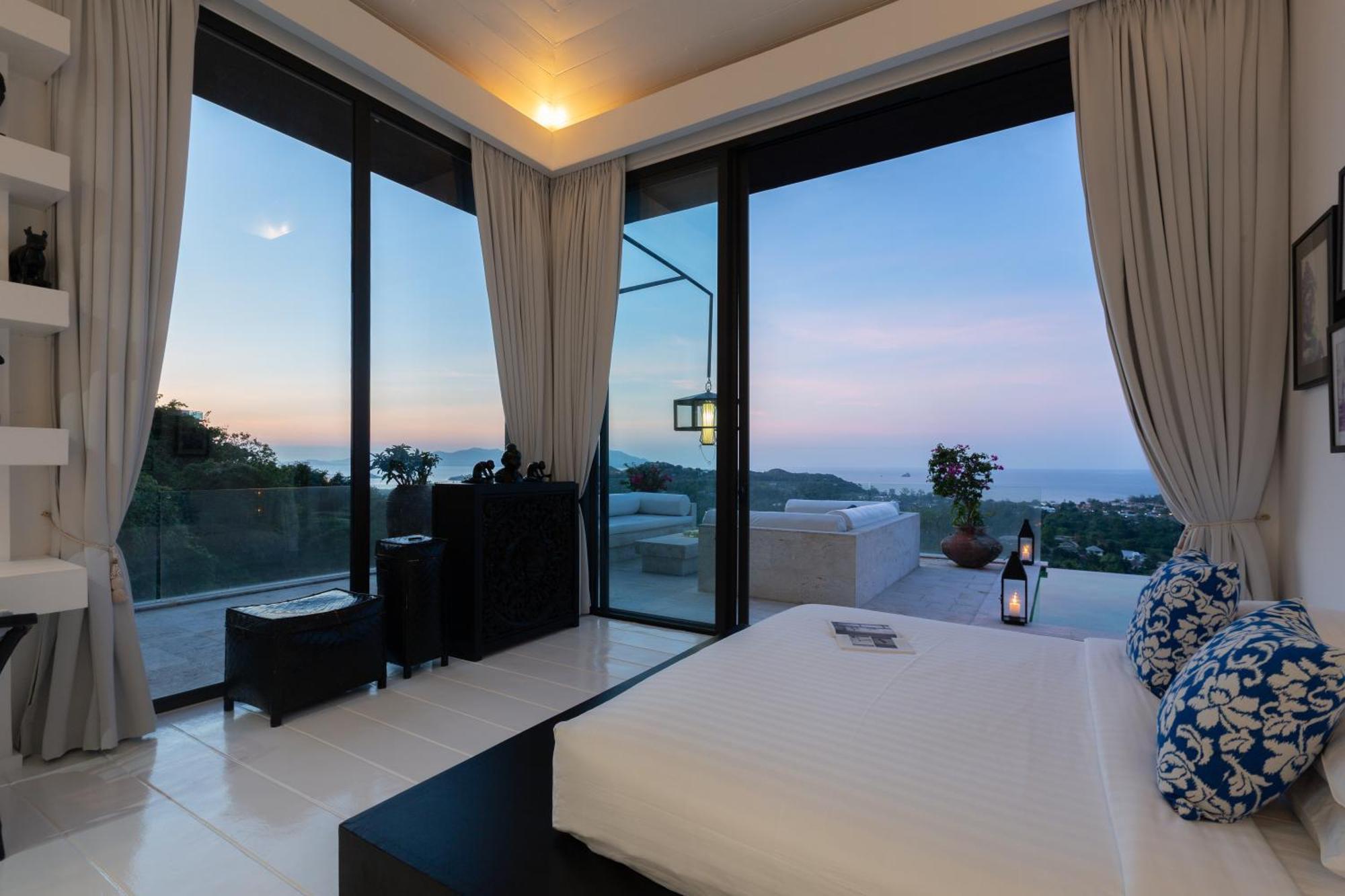 Villa Belle - Fully Serviced Private Sea View Villa With An Award Winning In-House Cook Choeng Mon 外观 照片