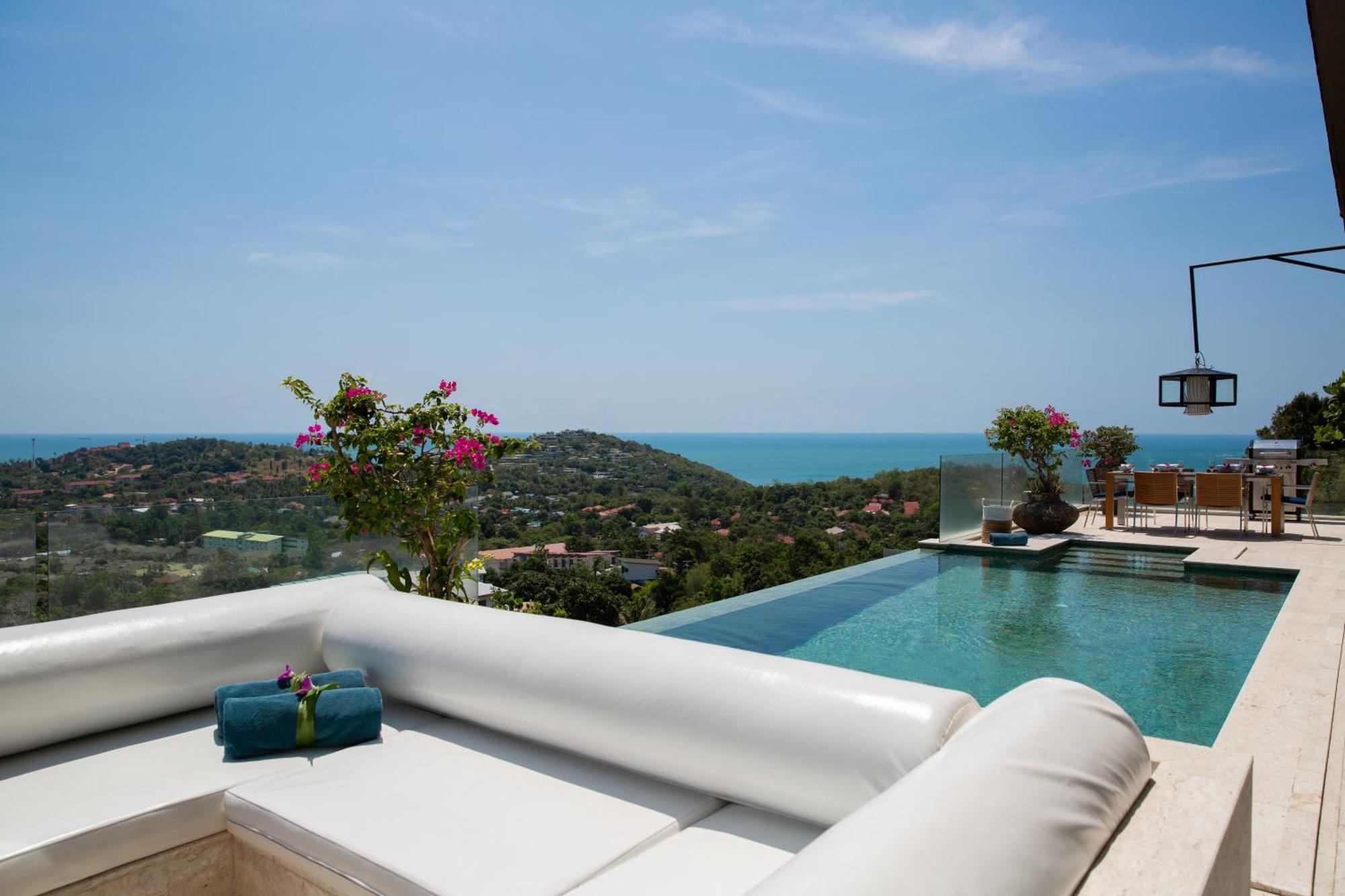 Villa Belle - Fully Serviced Private Sea View Villa With An Award Winning In-House Cook Choeng Mon 外观 照片