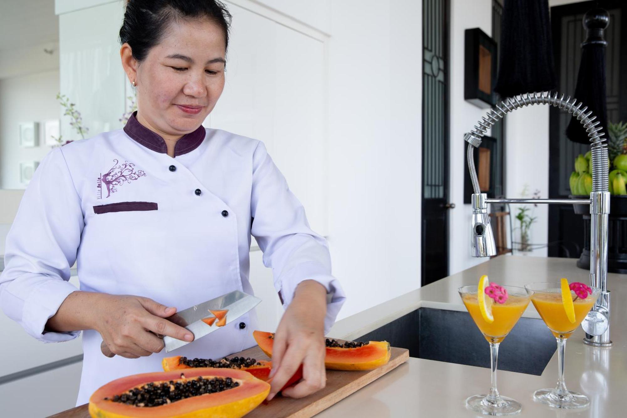 Villa Belle - Fully Serviced Private Sea View Villa With An Award Winning In-House Cook Choeng Mon 外观 照片