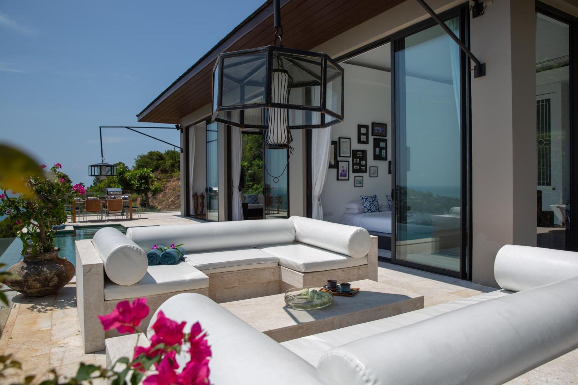 Villa Belle - Fully Serviced Private Sea View Villa With An Award Winning In-House Cook Choeng Mon 外观 照片