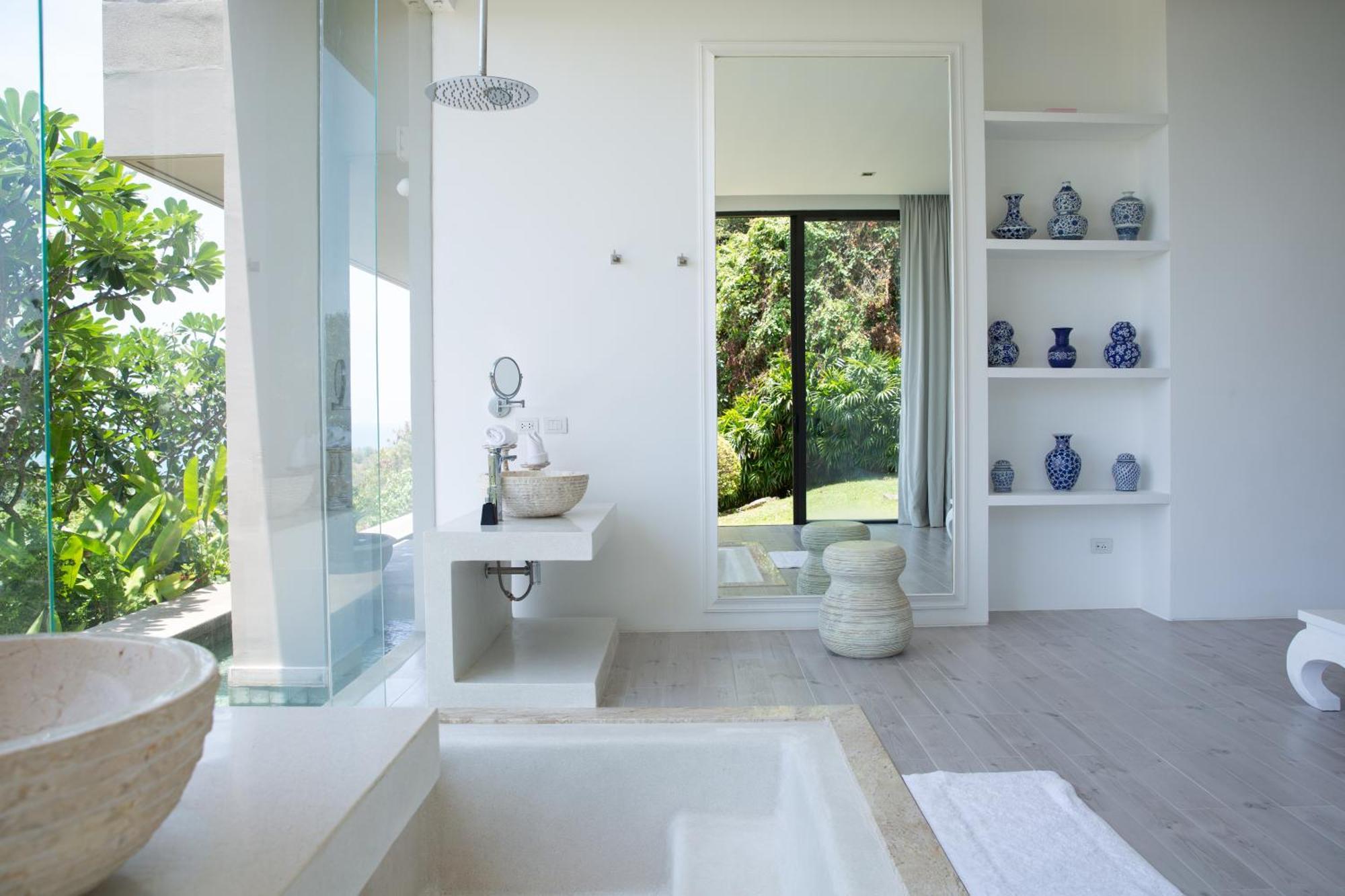 Villa Belle - Fully Serviced Private Sea View Villa With An Award Winning In-House Cook Choeng Mon 外观 照片
